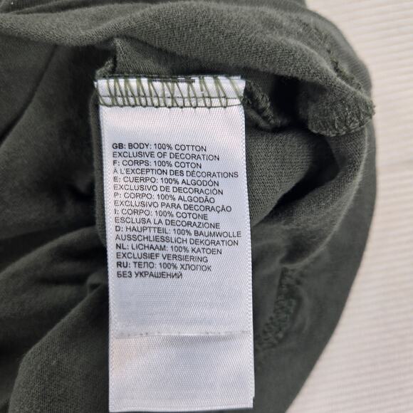 The North Face Green Camo Short Sleeve Outdoor Casual‎ T-Shirt Men's Size XL - Picture 6 of 8